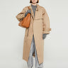 AF Agger - Water Resistant Coat in Cool Beige