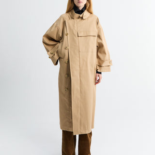 AF Agger - Water Resistant Coat in Beige