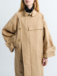 AF Agger - Water Resistant Coat in Beige
