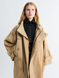 AF Agger - Water Resistant Coat in Beige