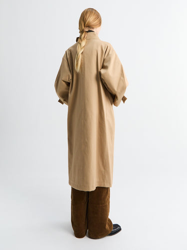 AF Agger - Water Resistant Coat in Beige