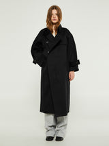 AF Agger - Water Resistant Coat in Black