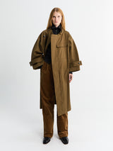 AF Agger - Water Resistant Coat in Loden