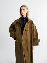 AF Agger - Water Resistant Coat in Loden