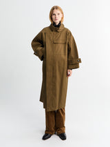 AF Agger - Water Resistant Coat in Loden