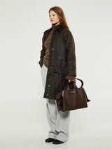 AF Agger - Oilskin Coat in Brown