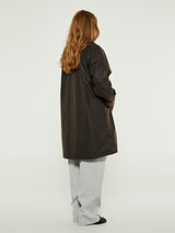 AF Agger - Oilskin Coat in Brown