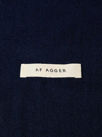 AF Agger - Cashmere Scarf in Navy