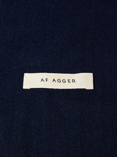 AF Agger - Cashmere Scarf in Navy