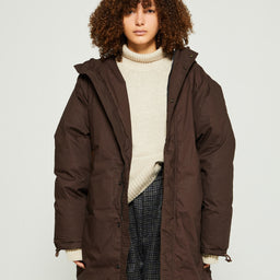 AF Agger - Re:Down Puffer Coat in Brown