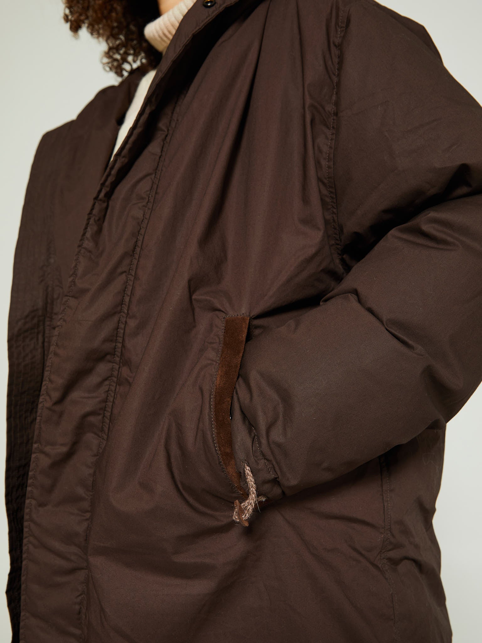 AF Agger - Re:Down Puffer Coat in Brown