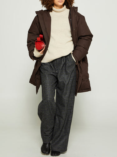 AF Agger - Re:Down Puffer Coat in Brown