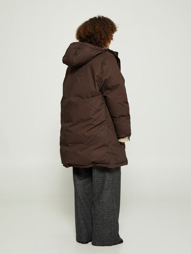 AF Agger - Re:Down Puffer Coat in Brown