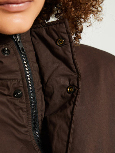 AF Agger - Re:Down Puffer Coat in Brown