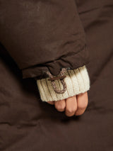 AF Agger - Re:Down Puffer Coat in Brown