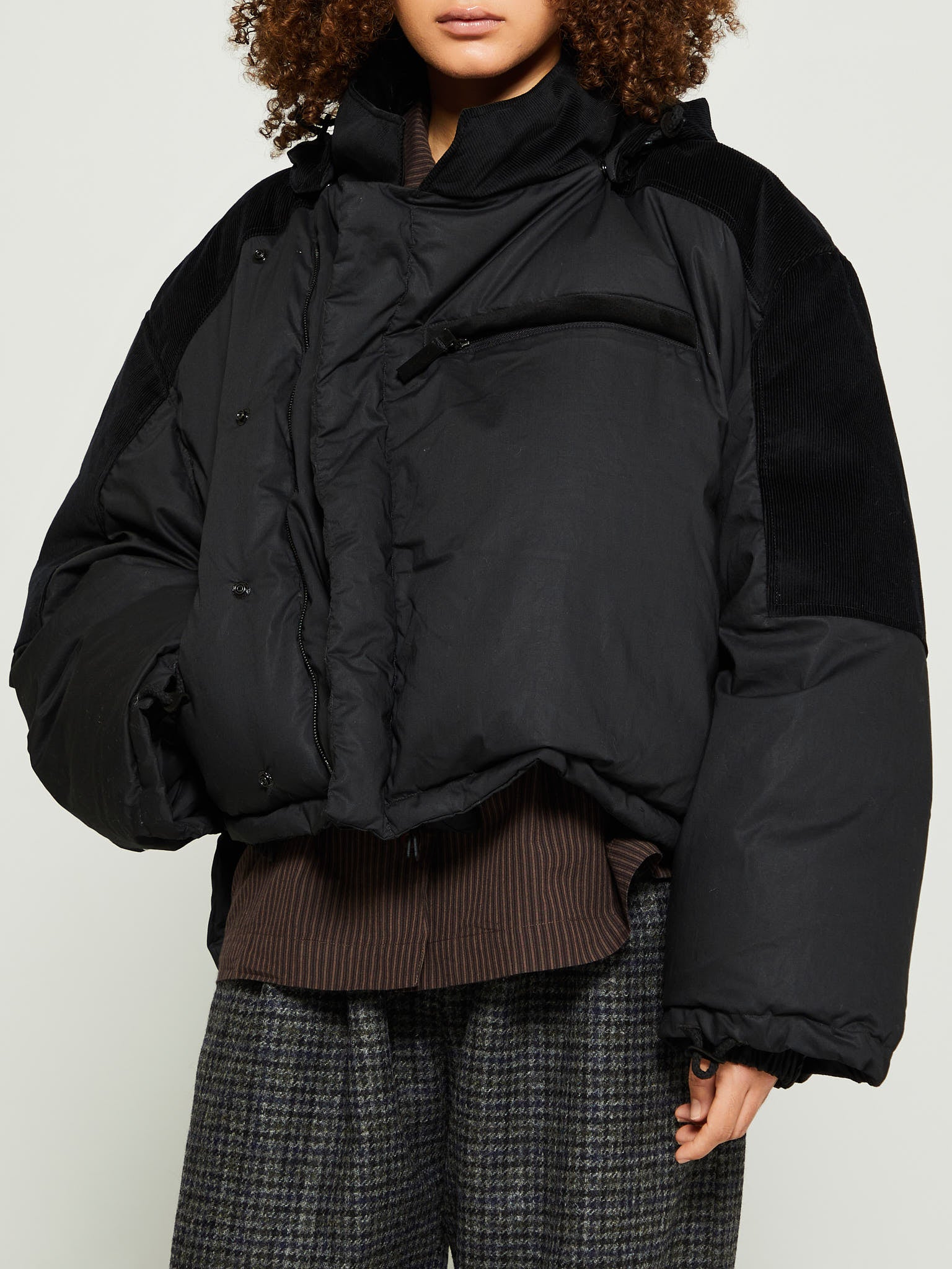 AF Agger - Re:Down Puffer Jacket in Black