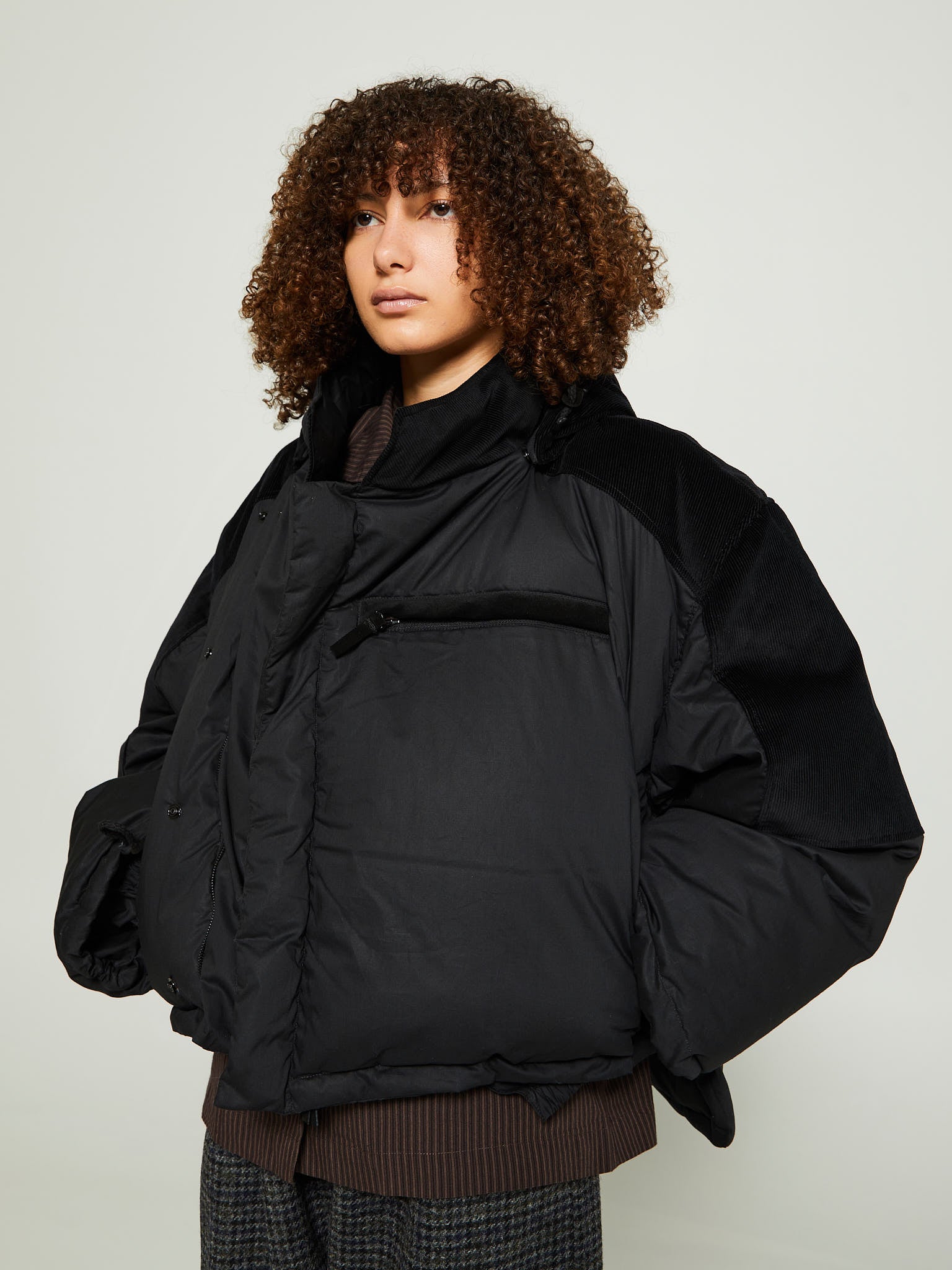 AF Agger - Re:Down Puffer Jacket in Black