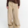 AF Agger - Corduroy wide pants in Beige
