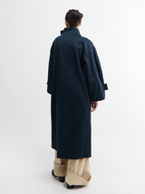 AF Agger - Water Resistant Coat in Navy