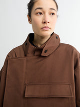 AF Agger - Water resistant trench coat in Dusty Brown