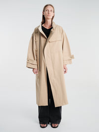AF Agger - Water Resistant Coat in Beige