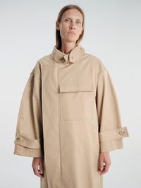AF Agger - Water Resistant Coat in Beige