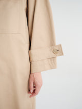 AF Agger - Water Resistant Coat in Beige