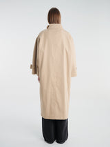 AF Agger - Water Resistant Coat in Beige