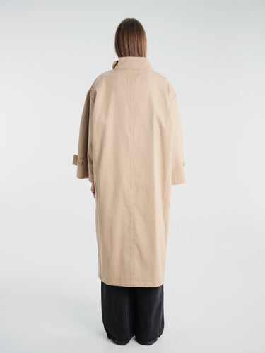 AF Agger - Water Resistant Coat in Beige