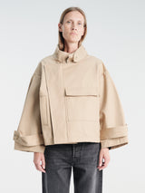 AF Agger - Water Resistant Jacket in Beige