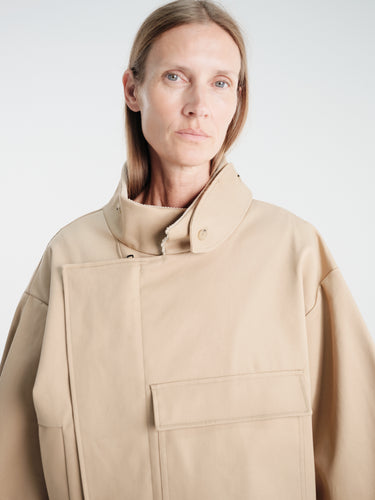 AF Agger - Water Resistant Jacket in Beige
