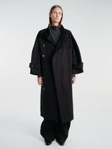 AF Agger - Water Resistant Coat in Black