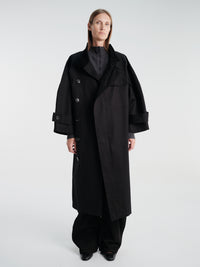 AF Agger - Water Resistant Coat in Black