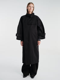 AF Agger - Water Resistant Coat in Black