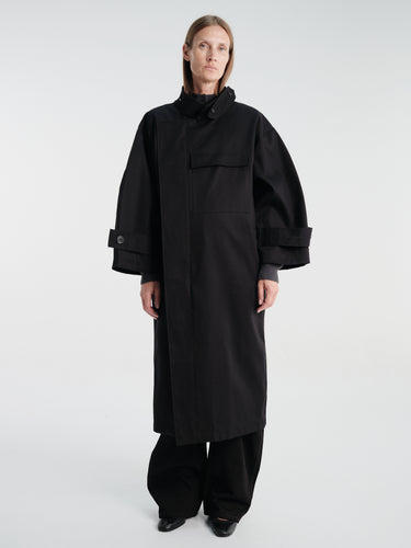 AF Agger - Water Resistant Coat in Black