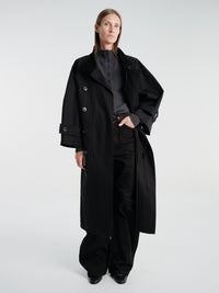 AF Agger - Water Resistant Coat in Black