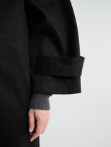AF Agger - Water Resistant Coat in Black