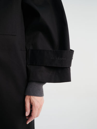 AF Agger - Water Resistant Coat in Black