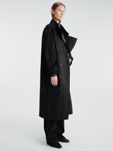 AF Agger - Water Resistant Coat in Black