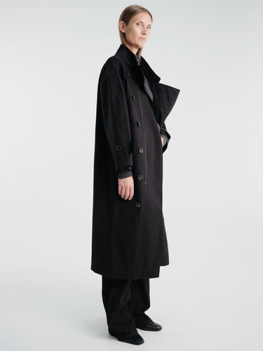 AF Agger - Water Resistant Coat in Black