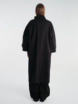 AF Agger - Water Resistant Coat in Black