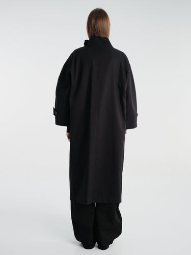 AF Agger - Water Resistant Coat in Black