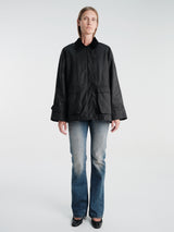AF Agger - Oilskin Jacket in Black
