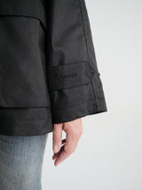 AF Agger - Oilskin Jacket in Black