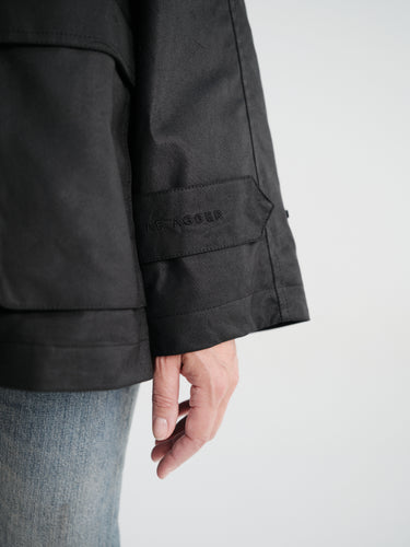 AF Agger - Oilskin Jacket in Black