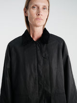 AF Agger - Oilskin Jacket in Black