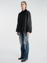 AF Agger - Oilskin Jacket in Black