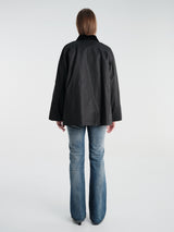 AF Agger - Oilskin Jacket in Black