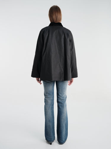 AF Agger - Oilskin Jacket in Black