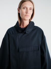 AF Agger - Water Resistant Coat in Navy